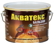Масло натуральное д/древесины Акватекс бальзам тик 0.75л