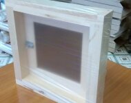 Окно для бани 400*500 (размер по коробке)